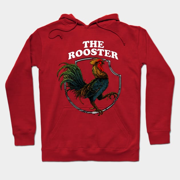 The Rooster Hoodie by Mako Design 